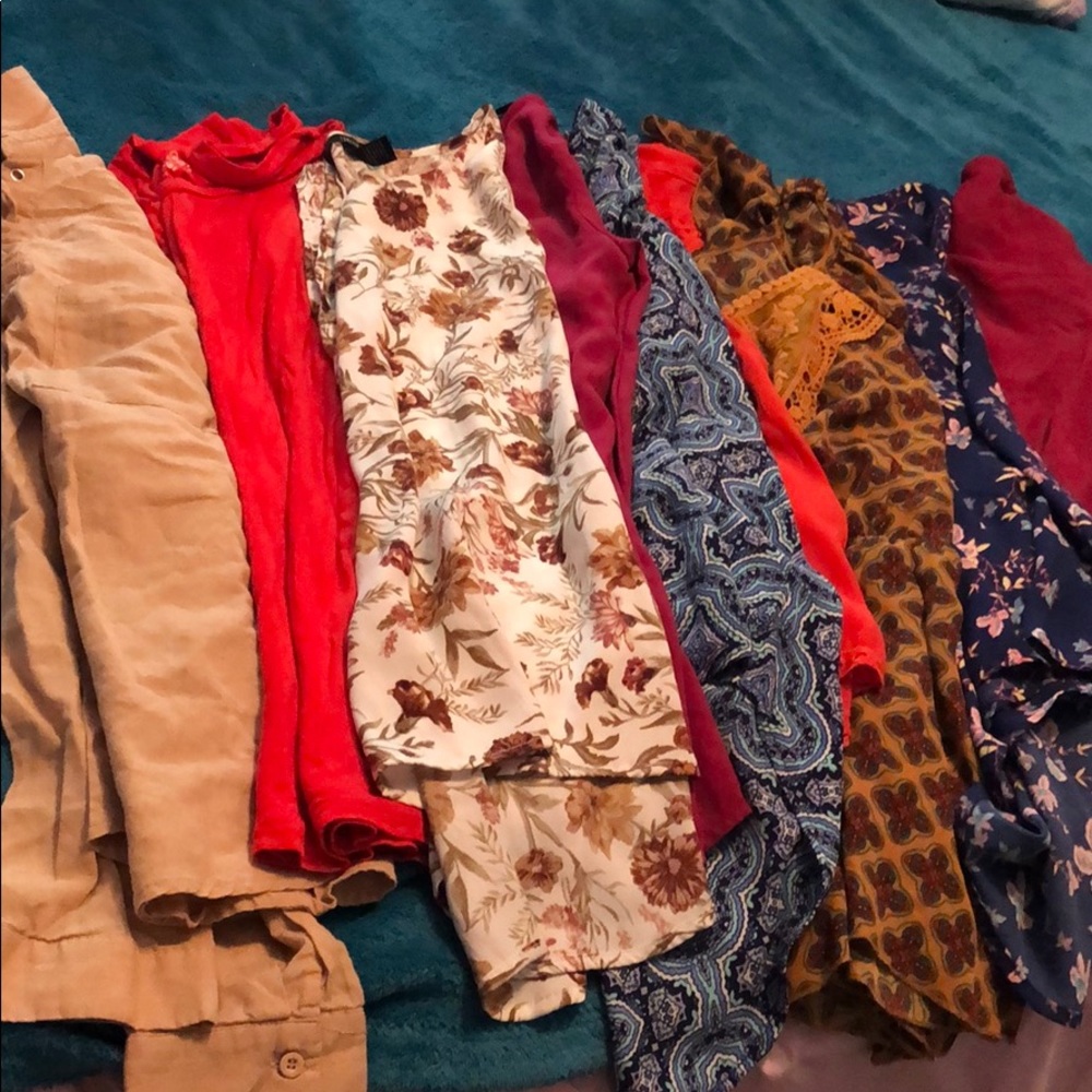 Shirt bundle- includes 11 shirts